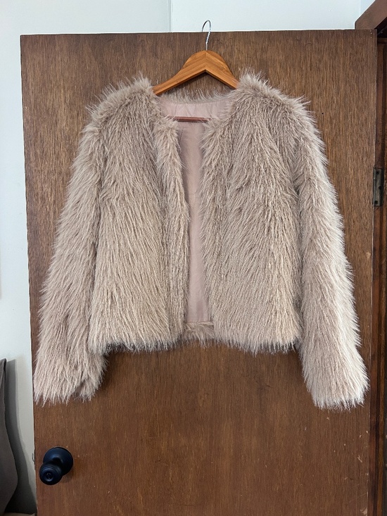 Vintage Jackets & Blazers - Faux fur vintage jacket